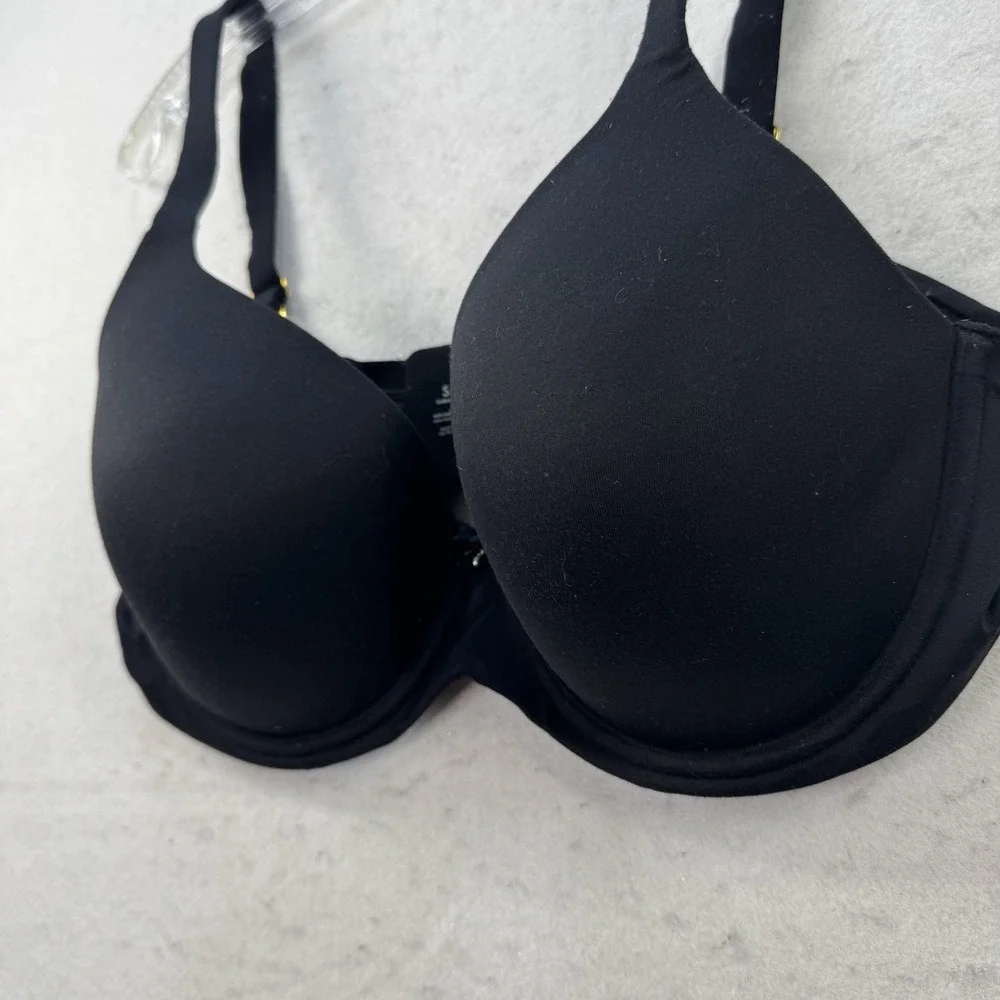 Soma‎ Embraceable Perfect Coverage Womens Size 38DD Underwire Bra Solid Black